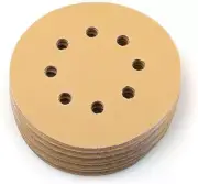 5in 320 Grit Sanding Discs Random Orbital Hook and Loop Sandpaper Sheet Pad