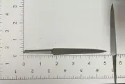 Lot of 2 - Polished 3-1/4" x 3/8" Machinist's 3 Side Scraper India Part # 17926
