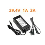 29.4V 1A  2A  3A 充電器 鋰電池 5.5*2.1 18650 變壓器 電源供應器 DC