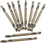 10pcs 3.2mm Drill Bit HSS Double Ended Spiral Drill Bits Twist Drill Tools Set
