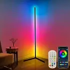 Floor Lamp, 165Cm LED Floor Lamp RGB Dimmable Colour Changing, DIY Mode Corner F