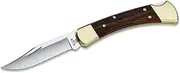 Buck 110 Folding Hunter Knife Steel & Leather Sheath - U.S.A
