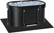 Ice Bath Mat,Cold Pod Mat for Ice Bath Tub-Cold Cold Plunge Mat 59 * 40inch for Underneath of Ice Baths