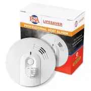 PSA Heat Alarm 240v with 9v Battery Backup