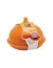 Brown Onion Storage Container Fresh Pod Kitchen Gadget BPA Free Dishwasher Safe