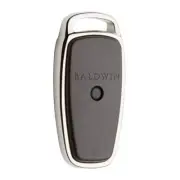 Baldwin 8380055 Evolved Key Fob Polished Nickel