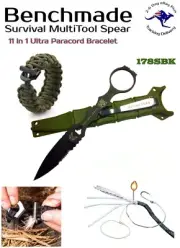 Benchmade 178SBK Knife MultiTool Spear Kydex Sheath 11-1 Paracord Bracelet