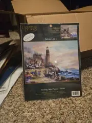Candamar Designs Evening Light Picture Embellished Cross Stitch Kit Lighthouse