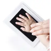 Baby Footprint Handprint Black Ink Pad Keepsakes Diy Kit Baby Keepsakes