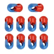 20Pcs Climbing Rope Net 12mm Plastic Connector Net Buckle Climbing5824