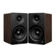 Fluance Powered 6.5'' Stereo Bookshelf Speakers for Turntable, TV PC & Bluetooth