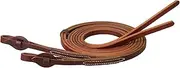 Weaver Leather Working Tack Extra Heavy Harness Leather Quick Change Reins, Golden Chestnut