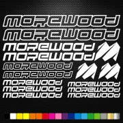FITS Morewood Vinyl Stickers Sheet Bike Frame Cycle Cycling Bicycle Mtb
