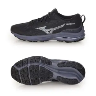 【MIZUNO 美津濃】WAVE RIDER GTX SW 女款 慢跑鞋 運動鞋 黑灰(J1GD228021)