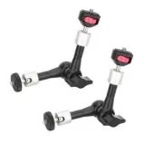 2Pcs Articulating Magic Arm 7" w/1/4"-20 Ball Head Mount fr Video Camera/Monitor