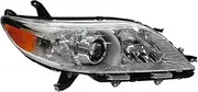Right Headlight Assembly Passenger Side Compatible with 11-20 Toyota Sienna TO2503199
