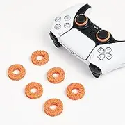 MOLOPPO 8-Pack Gaming Accessories, Compatible with PS5, PS4, PS Portal, Xbox One, Xbox Elite, Aim Assist Motion Control, Enhances Control Precision & Sensitivity（Orange）