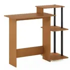 Furinno Efficient Wood Home Laptop Notebook Computer Desk in Light Cherry/Black