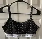 CK One Calvin Klein Women’s Size Large Unlined Bralette Black QF5727-103