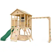 Kingston Cubby House with Green Slide