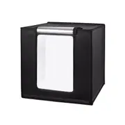Portable LED Light Box Tent Photography Photo Studio Cube Soft 80cm/60cm/40cm