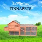 X-Large Chicken Coop Hen house Chook Hutch Cage With Big Run P062
