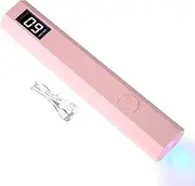 LED Nail Lamp - Rechargeable UV LED Dryer Gel LED Lamp - USB Charging Manicure Curing Device for Home Shops Beauty Salon