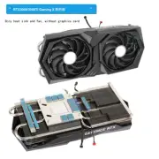 For Trio Graphics Card Cooler with Fan MSI RTX3060 3060Ti 3070 3070Ti GAMING X/Z