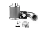 Ventilation Fan and Active Carbon Filter Ducting Kit