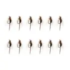 1 Dozen Bead Head Fly Fishing Flies Artificial Bumble Flies