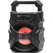Portable Bluetooth Speaker, Rechargeable, Compact w/ LED Woofer, USB/FM/TF Input