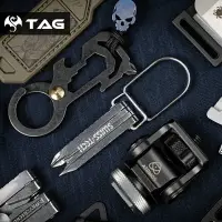 在飛比找樂天市場購物網優惠-【TAG】瑞士科技SWISS+TECH 多用批頭鑰匙圈掛件便
