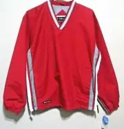 NWT HOLLOWAY Mens XS Pullover Jacket Red Gray ($52)