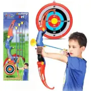 Kids Bow and Arrow Set Archery Sport Toy Toxophily Bow Suction Holder Target