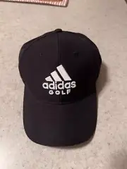 Adidas Golf Performance Hat Strapback Cap Black / White *BNWT*