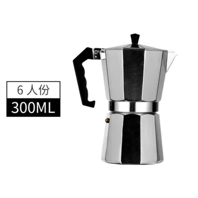 Mocha Coffee Pots Italian Aluminum Octagonal Pot Coffee Cup Maker Tea Maker Port