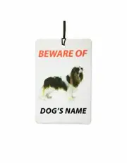 Personalized Cavalier King Charles Spaniel Dog Car Air Freshener