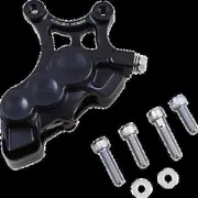 AN 6-Piston Fr Left Brake Caliper 14in Blk Dyna Super Glide 06-13