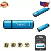 Secure 64GB IronKey USB-C Drive - FIPS 197 Certified with Multi-Password Option