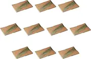 Set of 10 Akashino Nagashi Grilled Dishes [8.7 x 5.5 x 0.8 inches (22 x 14 x 2 cm) | Setomonohonpo
