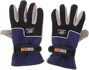 [Parliky] Men's Winter Cycling Gloves Windproof Ski Riding Gloves Warm Winter Outdoor Touchscreen for Snowboarding