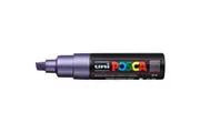 Uni Posca PC8K Paint Marker Chisel Metallic Violetk