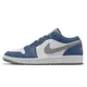 Nike Air Jordan 1 Low True Blue 藍 灰 男鞋 AJ1 【ACS】 553558-412