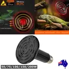 Infrared Ceramic Heat Emitter Lamp Bulb Reptile Pet Brooder Light Incubator 200W