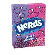 Wonka Nerds Strawberry and Grape Candy Box 46g