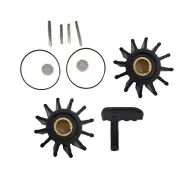 Pair of Impeller Kit For Sherwood 17000K Cummins 3802444 Caterpillar With Puller