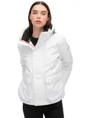 [Superdry] Hooded Ultimate Windbreaker in White