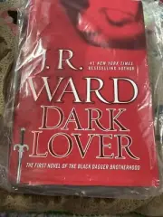 The Black Dagger - Dark Lover by J. R. Ward Hardcover Autographed Signed Book