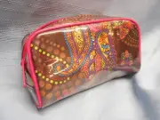 BARE ESCENTUALS MINERALS COSMETIC MAKE UP ZIPPER BAG CASE PASLEY `NEW`
