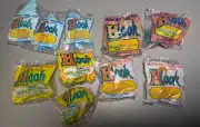 McDonalds Happy Meal Toys 1991 Hook Complete Set & You Pick!